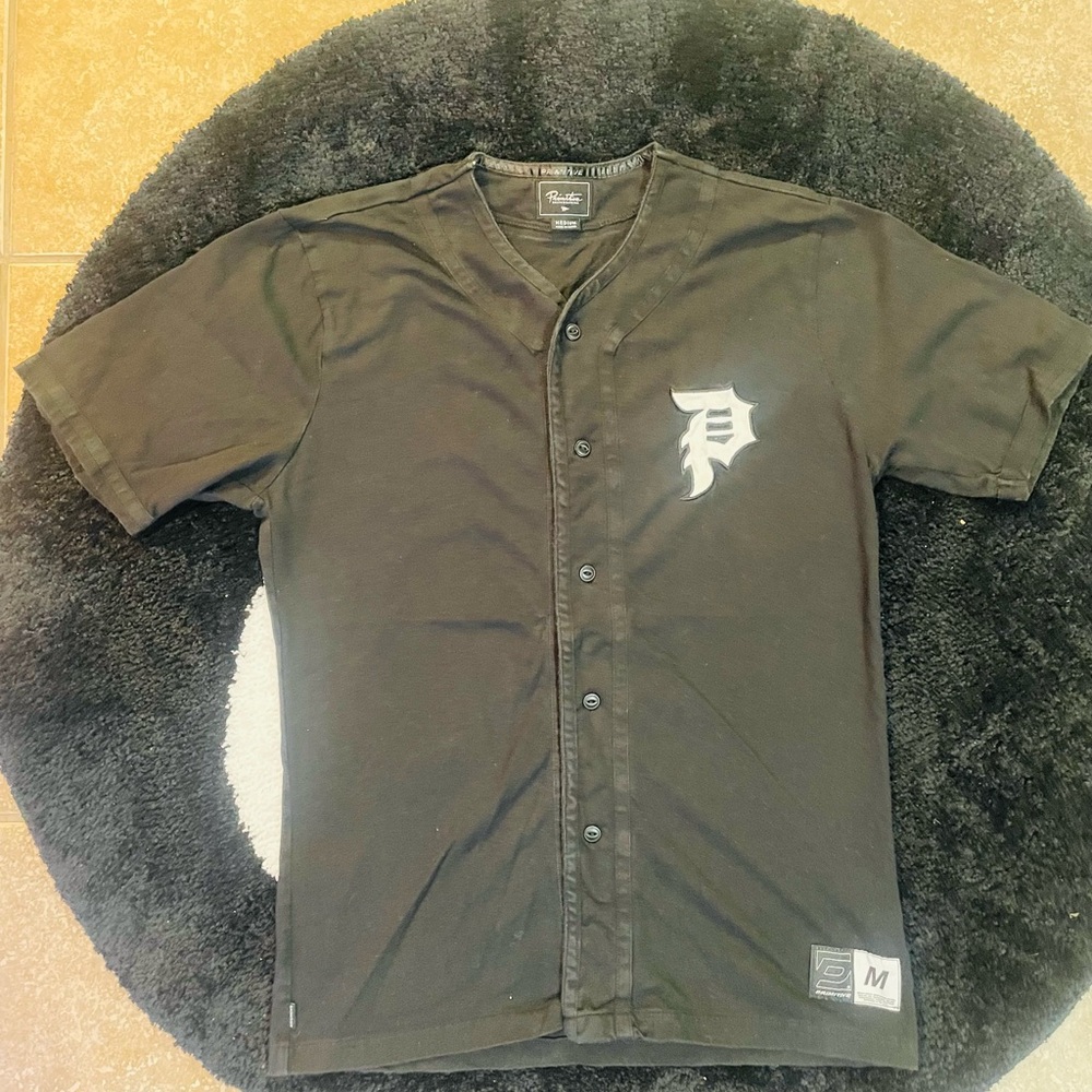 Primitive Black Baseball Jersey